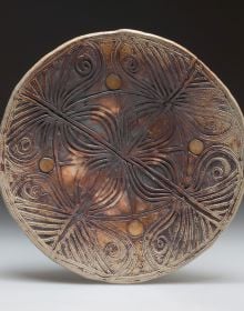 Book cover of Infinite Place: The Ceramic Art of Wayne Higby. Published by Arnoldsche Art Publishers.