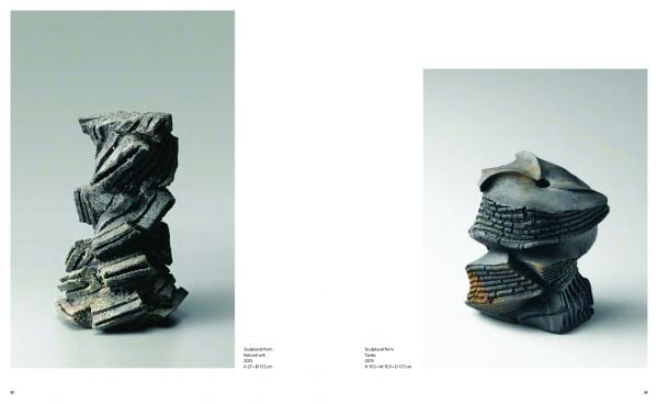 Book cover of Shozo Michikawa:Ceramic Art; featuring an abstract vessel. Published by Arnoldsche Art Publishers.