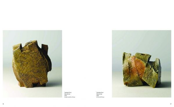 Book cover of Shozo Michikawa:Ceramic Art; featuring an abstract vessel. Published by Arnoldsche Art Publishers.