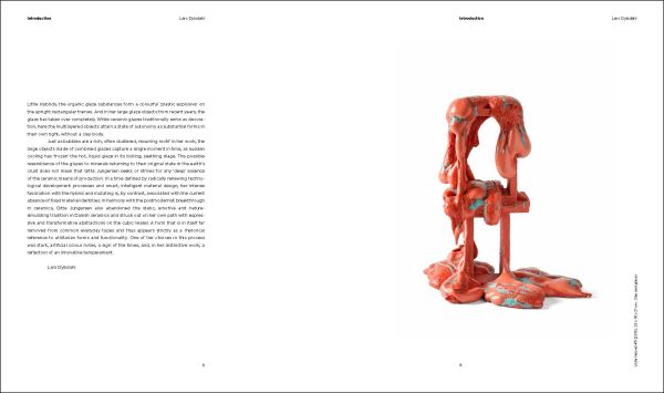 GITTE JUNGERSEN CERAMIC WORKS in white font on charcoal bubbly textured cover