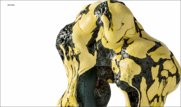 GITTE JUNGERSEN CERAMIC WORKS in white font on charcoal bubbly textured cover