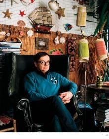 Large white circles on black cover, JIRO KAMATA VOICE in embossed font to top and bottom.