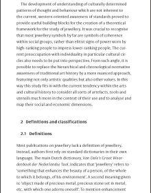 Book cover of Jewellery in Context: A Multidisciplinary Framework for the Study of Jewellery. Published by Arnoldsche Art Publishers.