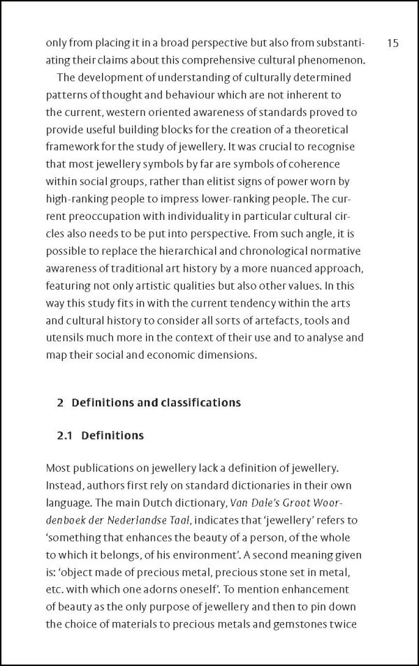 Book cover of Jewellery in Context: A Multidisciplinary Framework for the Study of Jewellery. Published by Arnoldsche Art Publishers.