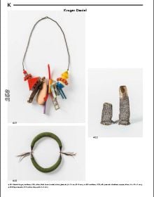 Horizontal lines, A Z, Schmuck Die Neue Sammlung Danner Stiftung in black font on purple cover