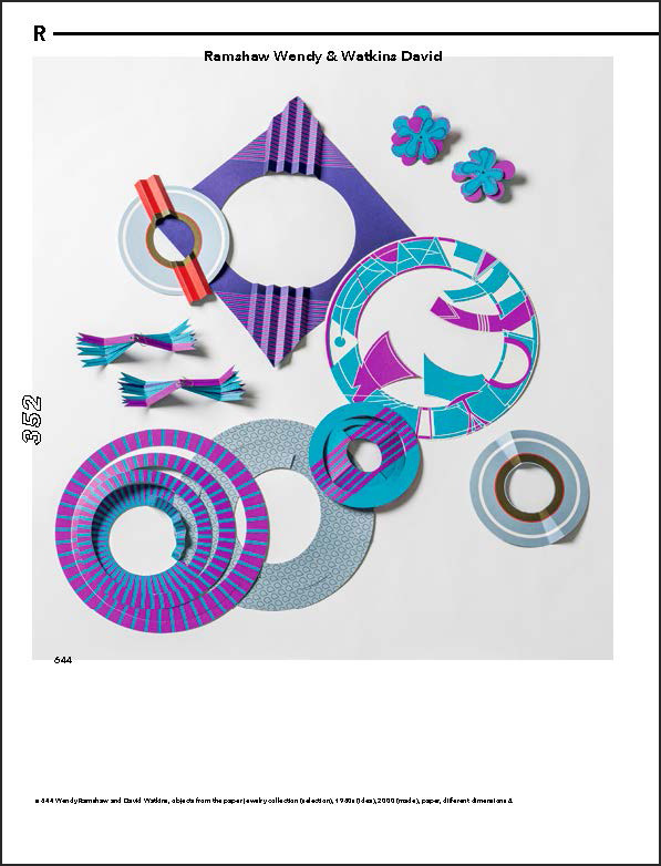 Horizontal lines, A Z, Schmuck Die Neue Sammlung Danner Stiftung in black font on purple cover