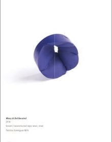 Green and white gemstone design, Rockstars Idar-Oberstein in black font above by Arnoldsche Art Publishers.