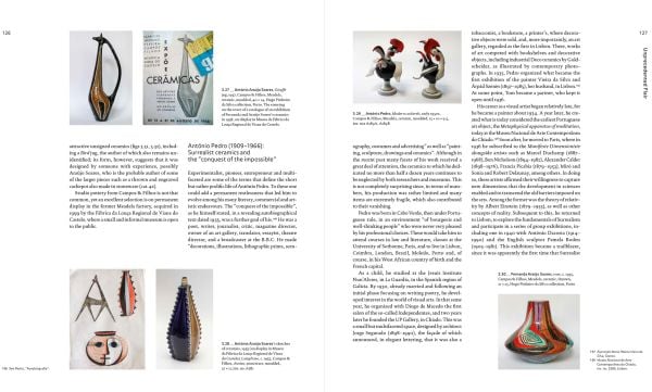 Ceramic heart with green glaze to bottom, on cover of 'Unearthed, Twentieth-Century Ceramic Art from Portugal', by Arnoldsche Art Publishers.