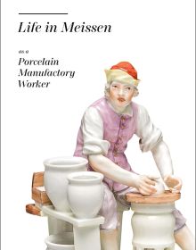 Book cover of All Walks of Life, A Journey with The Alan Shimmerman Collection: Meissen Porcelain Figures of the Eighteenth Century, featuring a Meissen porcelain figuring of male sitting on tree stump, holding tankard. Published by Arnoldsche Art Publishers