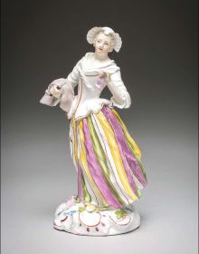 Book cover of All Walks of Life, A Journey with The Alan Shimmerman Collection: Meissen Porcelain Figures of the Eighteenth Century, featuring a Meissen porcelain figuring of male sitting on tree stump, holding tankard. Published by Arnoldsche Art Publishers