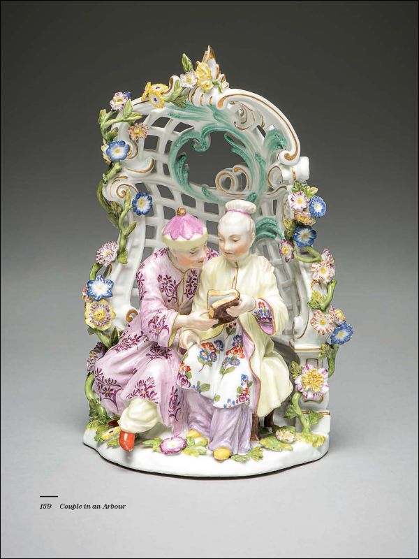 Book cover of All Walks of Life, A Journey with The Alan Shimmerman Collection: Meissen Porcelain Figures of the Eighteenth Century, featuring a Meissen porcelain figuring of male sitting on tree stump, holding tankard. Published by Arnoldsche Art Publishers