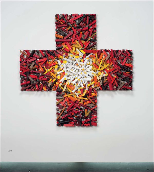 Book cover of Gyöngy Laky: Screwing with Order. Published by Arnoldsche Art Publishers.