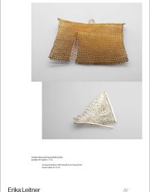 Book cover of 'A Mind of Their Own, Jewellery from Austria. Focusing on Women Artists'. Published by Arnoldsche Art Publishers.