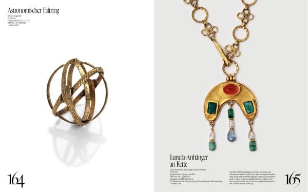 Book cover of 'Die Mysterien der Zeichen, Johannes Reuchlin, Schmuck, Schrift & Sprache'. Published by Arnoldsche Art Publishers.