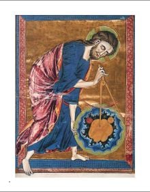 Book cover of Mandala – Auf der Suche nach Erleuchtung, Heilige Geometrie in den spirituellen Ku?nsten der Welt, with the Punchbowl Mosque Oculus ceiling in Sydney. Published by Arnoldsche Art Publishers.