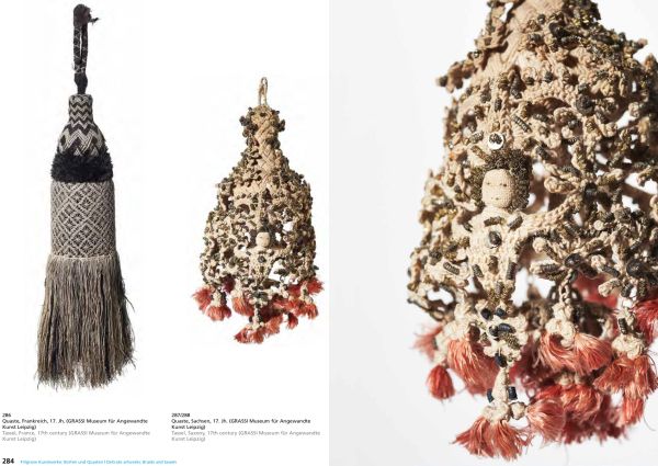 Book cover of Deep-Seated, The Secret Art of Upholstery, with underneath of chair with silver pole arms, upholstered with orange fabric. Published by Arnoldsche Art Publishers.