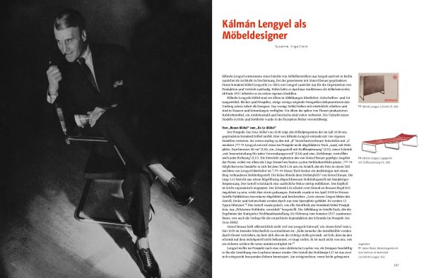 Book cover of Stahlrohrrevolution!', with a photograph with red filter of steel furniture chairs. Published by Arnoldsche Art Publishers.