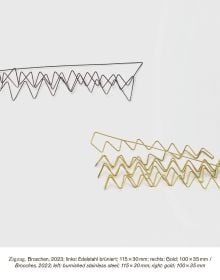 Book cover of Elisabeth Holder: From Jewellery to Contextual Art / Vom Schmuck zur Kontextuellen Kunst. Published by Arnoldsche Art Publishers.