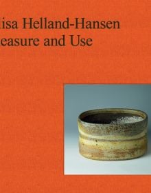 Book cover of Elisa Helland-Hansen: Pleasure and Use, with a ceramic vessel. Published by Arnoldsche Art Publishers.