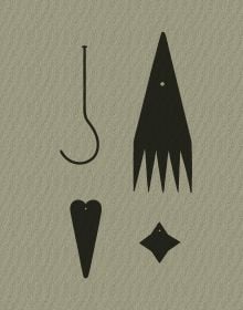 Book cover of Warwick Freeman: Hook Hand Heart Star. Published by Arnoldsche Art Publishers.