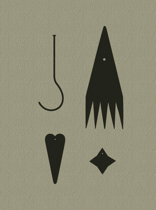 Book cover of Warwick Freeman: Hook Hand Heart Star. Published by Arnoldsche Art Publishers.