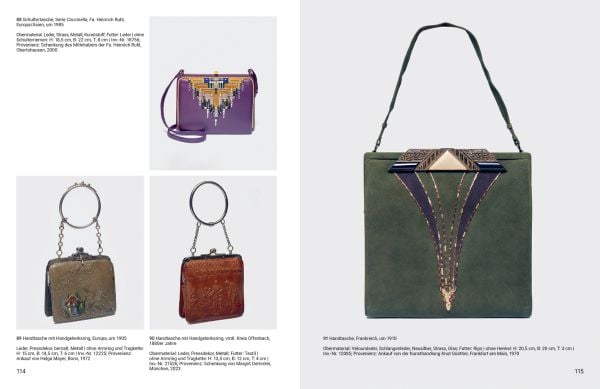 Book cover of immer dabei: DIE TASCHE, featuring an x-ray of a holdall with its contents. Published by Arnoldsche Art Publishers.