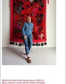 Book cover of Hannah Ryggen Triennale: Mater. Published by Arnoldsche Art Publishers.