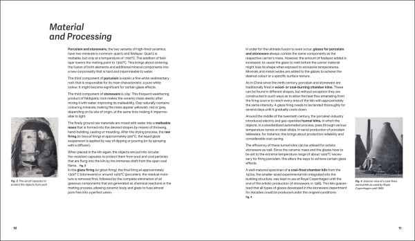 Book cover of The Magic of Ceramic Glazes: Nils Thorsson and the Artist Stoneware of Royal Copenhagen 1932–1975; featuring a blue and pink ceramic glazed surface. Published by Arnoldsche Art Publishers.