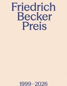 Friedrich Becker Prize 1999–2026