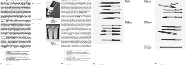 White food processor, Braun shaver, fountain pen and green and black logo on cover of 'Gerd A. Müller, The Designer who got forgotten', by Avedition Gmbh.