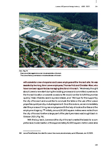 Book cover of Loewe. 100 Years Design History. Published by Avedition Gmbh.