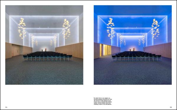 Book cover of Temple of Abstraction: Fumihiko Maki and the Museum Reinhard Ernst, with the modern art museum building. Published by Avedition Gmbh.