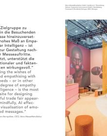 Book cover of Brand Experience & Trade Fair Design Annual 2025. Published by Avedition Gmbh.