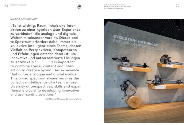 Book cover of Brand Experience & Trade Fair Design Annual 2025. Published by Avedition Gmbh.