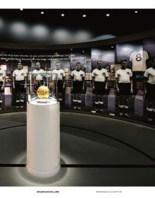 Book cover of German Football Museum: The Exhibitions 2015-2025. Published by Avedition Gmbh.