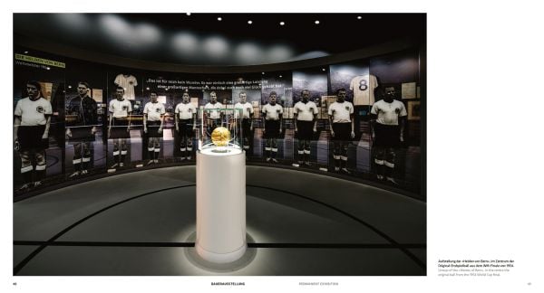 Book cover of German Football Museum: The Exhibitions 2015-2025. Published by Avedition Gmbh.