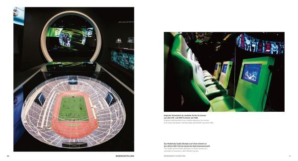 Book cover of German Football Museum: The Exhibitions 2015-2025. Published by Avedition Gmbh.