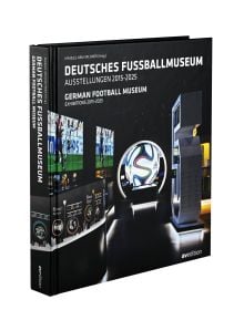 Book cover of German Football Museum: The Exhibitions 2015-2025. Published by Avedition Gmbh.