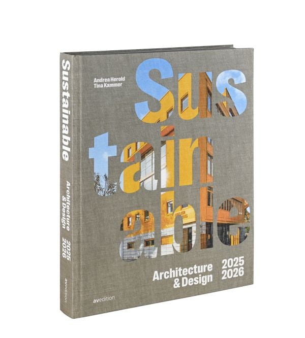 Book cover of Sustainable Architecture & Design 2025 / 2026. Published by Avedition Gmbh.