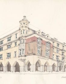 Book cover of Martin Elsaesser: Bridging the Ages. Published by Avedition Gmbh.