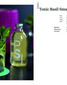Book cover of Mixing Cosmopolitans, The Pouring Tales, with yellow outlines of cocktail glasses with stirrers and shakers. Published by Alambic Books.