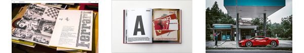 Book cover of The Art of Ferrari. Published by RAMP.