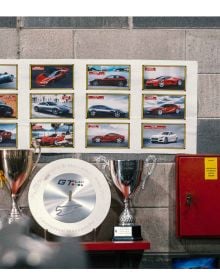 Book cover of The Art of Ferrari. Published by RAMP.