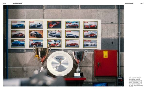 Book cover of The Art of Ferrari. Published by RAMP.