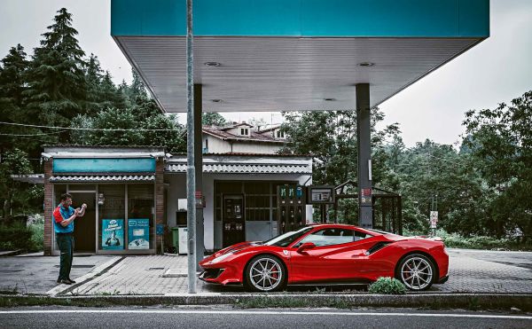 Book cover of The Art of Ferrari. Published by RAMP.