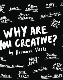 Book cover of Why Are You Creative? 100 Great Answers. Published by Seltmann Publishers.