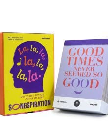 Book cover of Songspiration: 365 Gigs in your Head. Published by Seltmann Publishers.