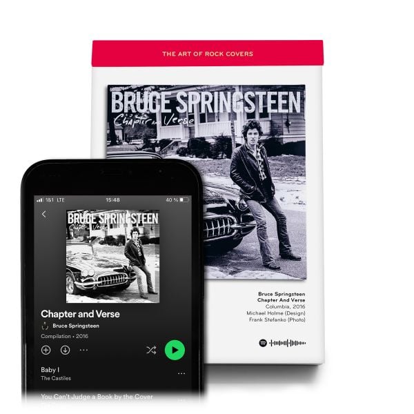 Book cover of The Art of Rock Covers: Best-Of Collection Vol. 01, with a shelf of records. Published by Seltmann Publishers.