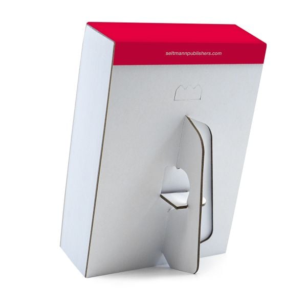 Book cover of The Art of Rock Covers: Best-Of Collection Vol. 01, with a shelf of records. Published by Seltmann Publishers.