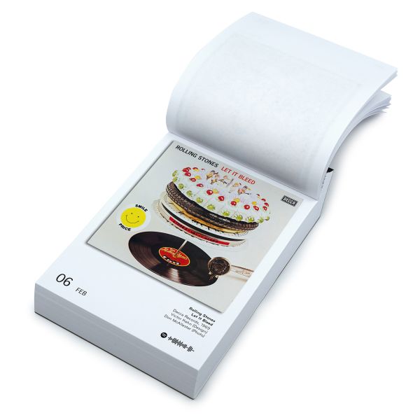 Book cover of The Art of Rock Covers: Best-Of Collection Vol. 01, with a shelf of records. Published by Seltmann Publishers.